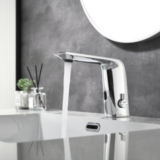 Сенсорный смеситель для раковины Black&White Gravity 7101С хром